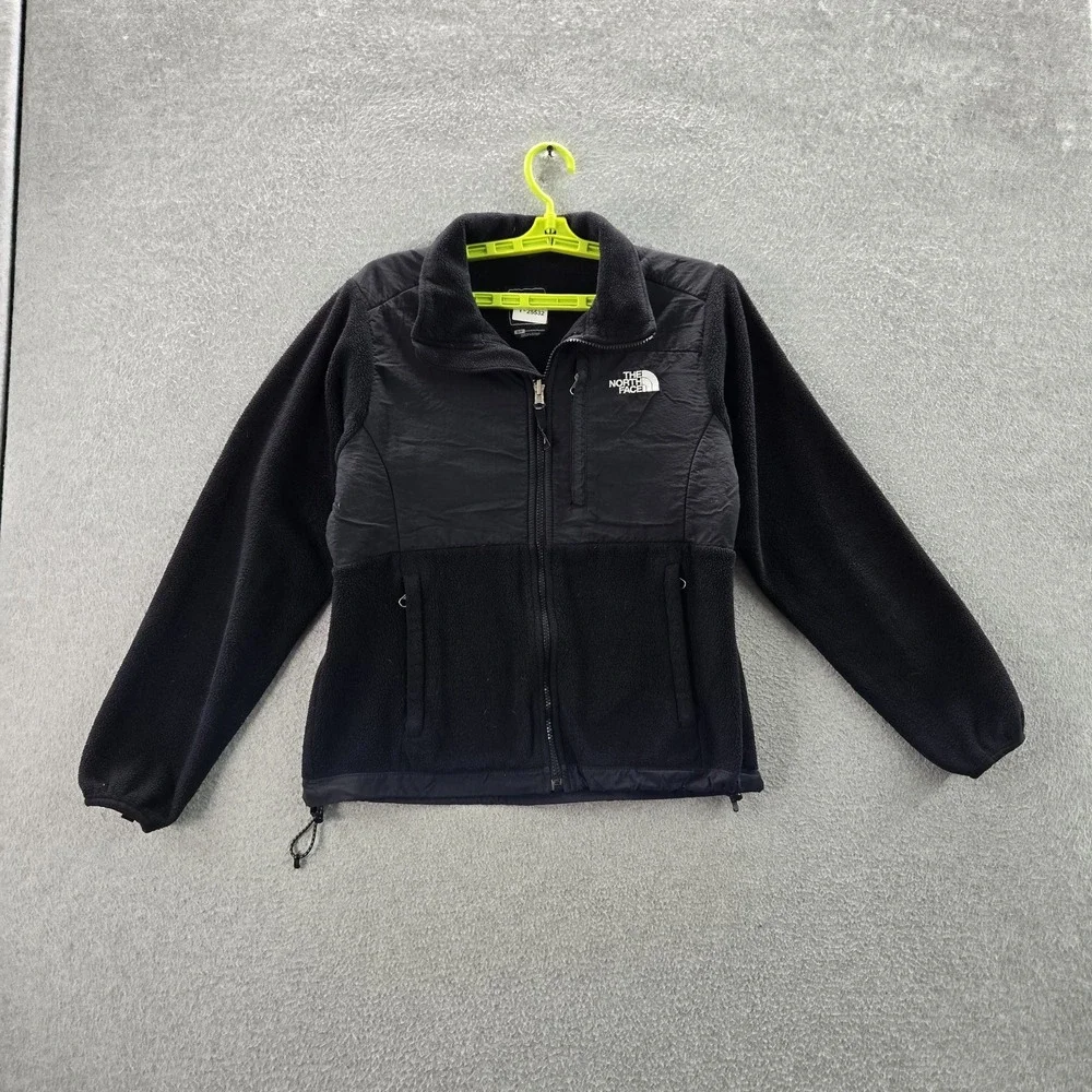 The North‎ Face Women Jacket S/P Black Nylon Denali Activewear Gorpcore Logo